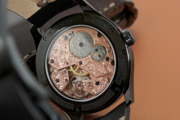мъжки часовник ръчно навиване alexander-shorokhoff-neva-black-asnev04-4-buckle-view-classicwatches