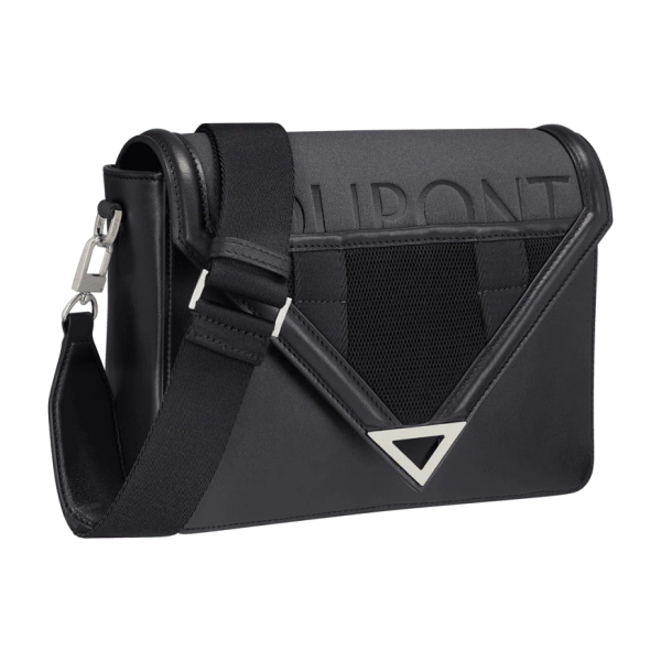 Чанта през рамо S.T.Dupont Défi Explorer Messenger Black 1IC194BK1