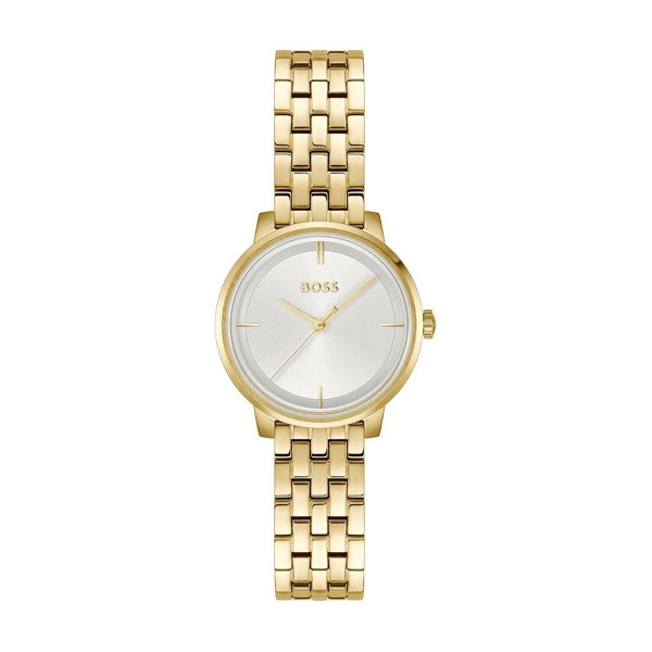 часовник hugo boss 1502835 дамски със златиста верижка classicwatches.bg