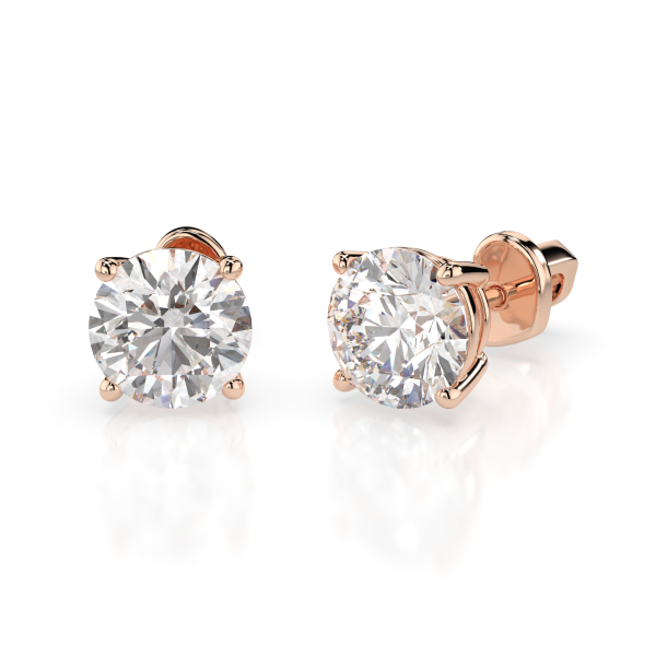 Cara обеци с диаманти 1.40 ct GIA сертификат K102-10012R