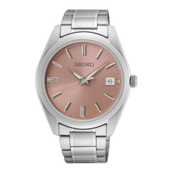 SEIKO QUARTZ 40MM MEN'S WATCH SUR523P1