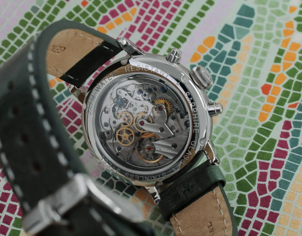 мъжки часовник poljot-international-susdal-2901.1940925gr-dial-green-gold-classicwatches