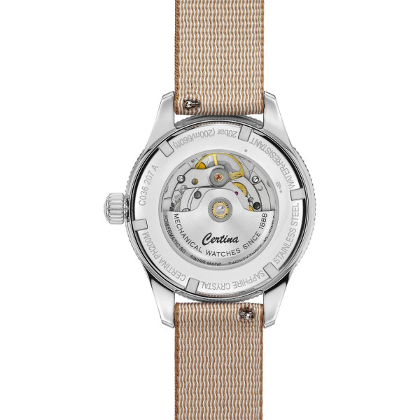 Certina DS PH200M с Super-LumiNova и отворен гръб
