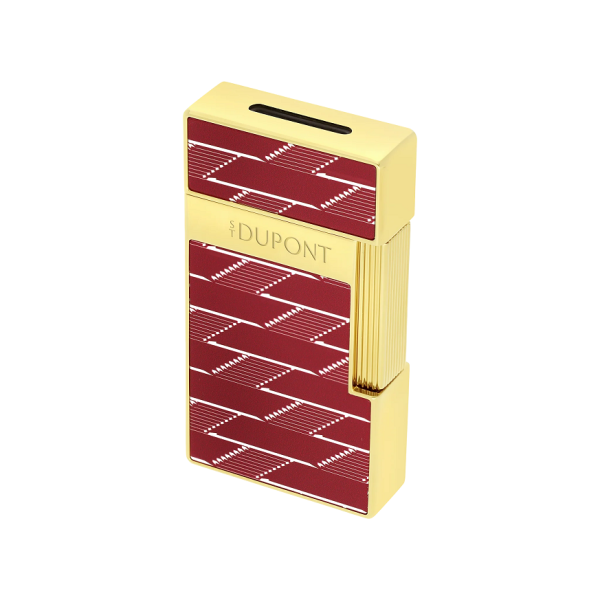 S.T.Dupont Biggy Monogram 1872 Burgundy запалка 25078B