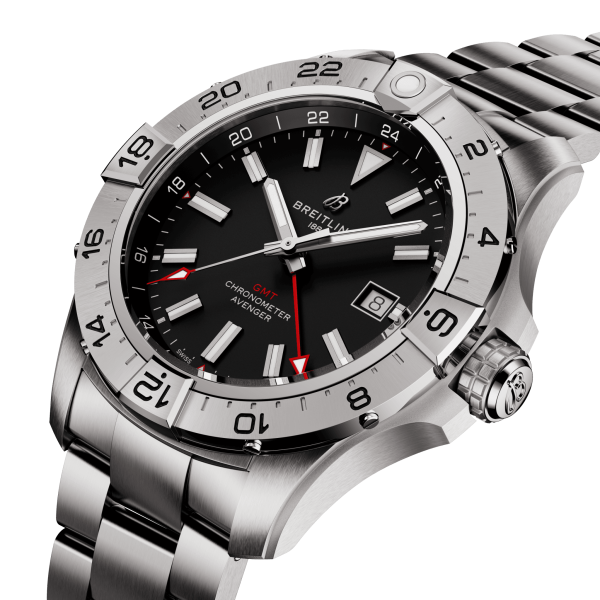 BREITLING AVENGER AUTOMATIC GMT 44 MEN'S WATCH A32320101B1A1