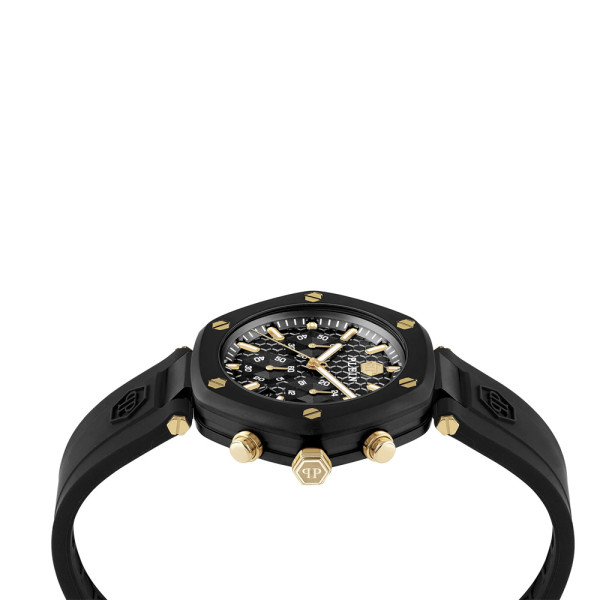 PHILIPP PLEIN THE HEXAGON CHRONO 42MM MEN'S WATCH PWZBA0223