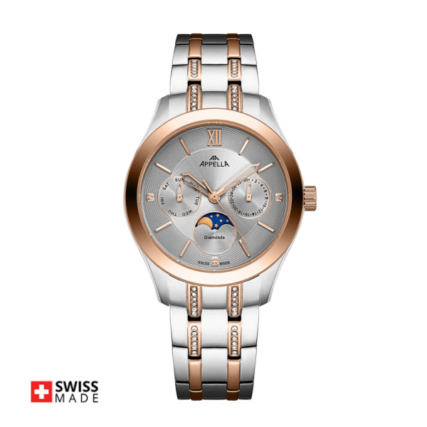 часовник Appella L50021.R167DQF дамски модел диаманти classicwatches.bg