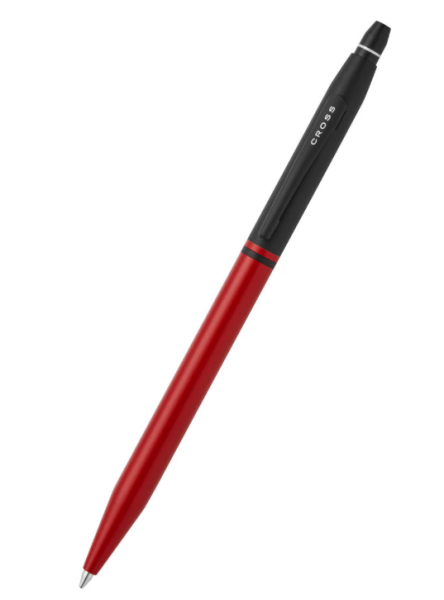 Cross Click Tuxedo - Satin Metallic Red With Black химикалка