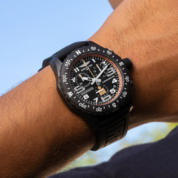 часовник breitling endurance pro 44 ironman finisher x823101b1b1s1 черна гумена каишка с катарама breitlight classicwatches.bg