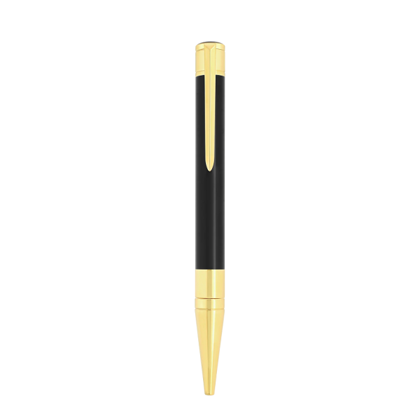 Химикалка S.T.Dupont Initial Black And Golden 275202