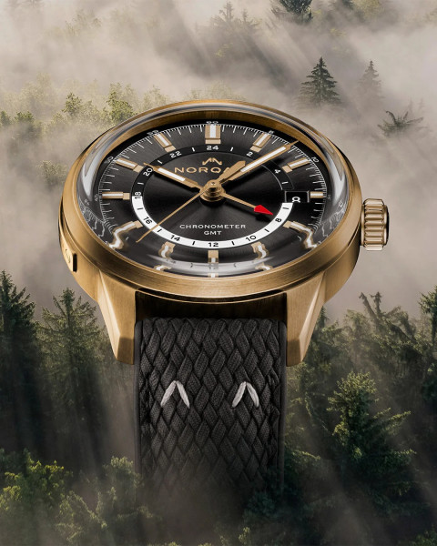 NORQAIN Freedom 60 GMT N2100.22Z02.G01 автоматичен часовник с бронзов корпус – classicwatches.bg