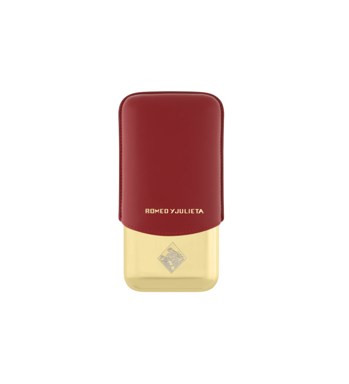 Калъф за 3 пури S.T.Dupont 3 Cigar Leather Case Romeo y Julieta Burgundy 183350