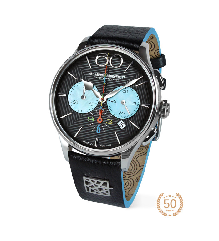 ALEKSANDER SHOROKHOFF HAPPY SECOND 42MM LIMITED EDITION 50PCS AS.HS-03