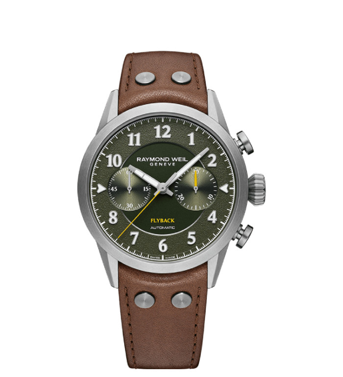 RAYMOND WEIL FREELANCER PILOT FLYBACK LIMITED EDITION “ONE OF 400” 7783-TIC-05520