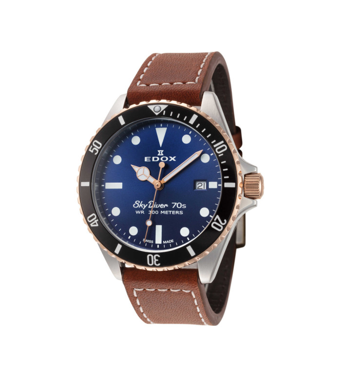 Edox Skydiver 53017-357RNC-BUI