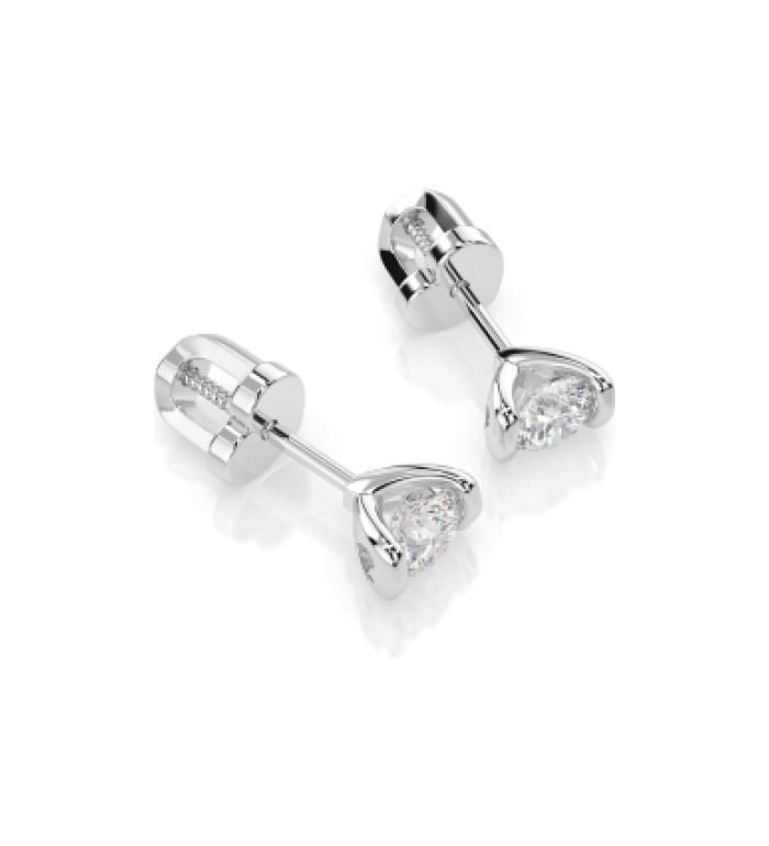 Cara обеци с GIA сертифицирани диаманти K102-10016W
