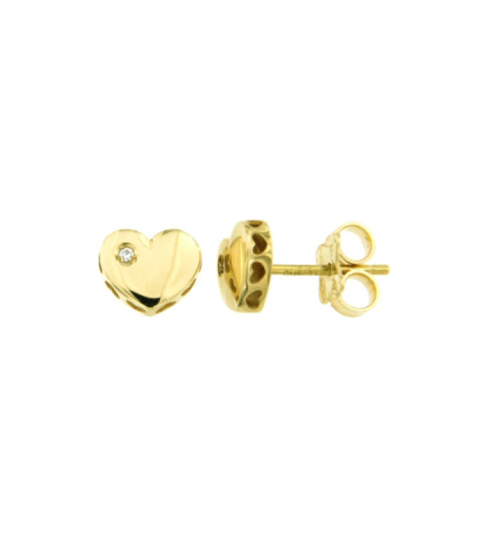 Cara Diamanti златни обеци с цирконии OR5304G