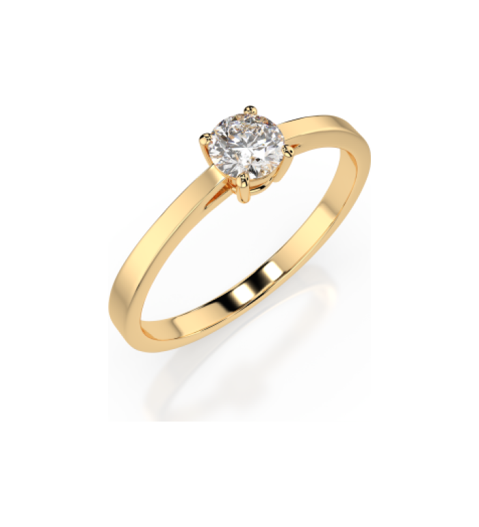 Cara пръстен с диамант 0.3 ct GIA сертификат K101-10012/1Y
