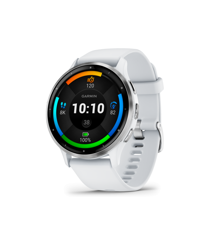 Garmin Venu 3 Silver Bezel Whitestone 010-02784-00