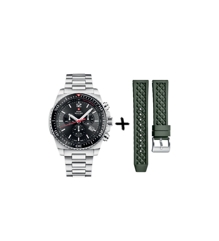 Swiss Military By Chrono SM34093.01SET Green