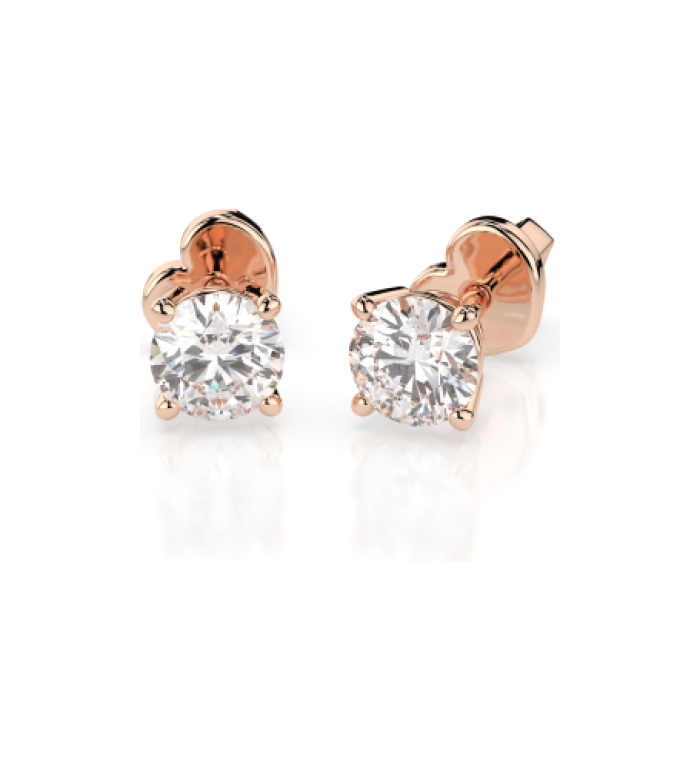 Cara обеци с GIA сертифицирани диаманти K102-10012R