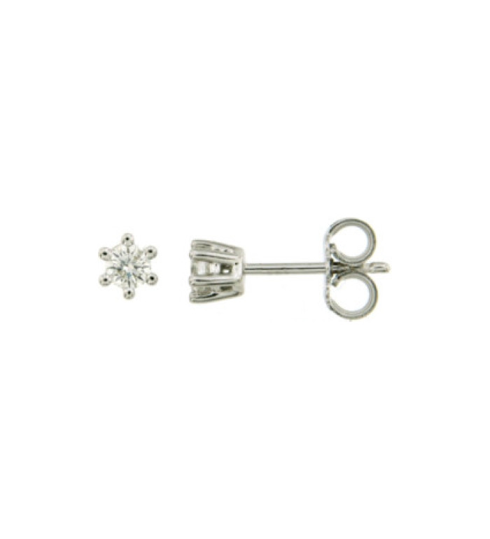 CARA DIAMANTI Златни обеци с диаманти BB0438W/0.20ctsSI/H