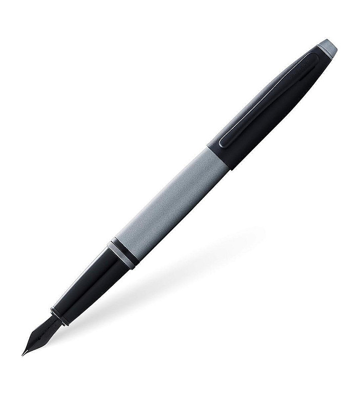 Cross Calais - Matte Grey And Black Lacquer писалка, м перо
