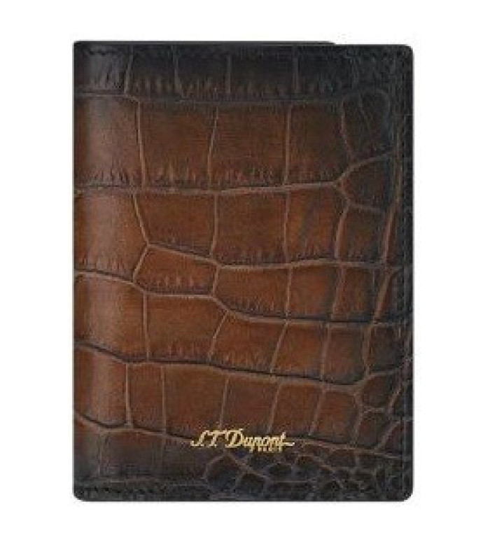 Портфейл S.T. Dupont Atelier Brown Wallet 190478