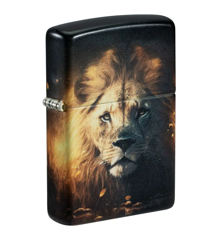 Zippo Glow In The Dark лъв запалка