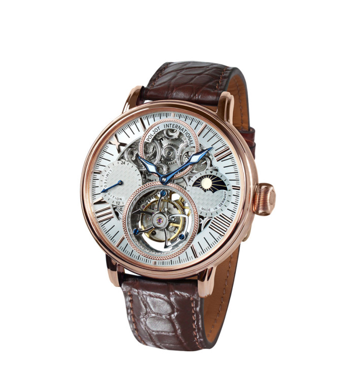 POLJOT INTERNATIONAL TOURBILLON SKELETON OSEM 43MM LIMITED EDITION 100PIECES 3360.T88-SR