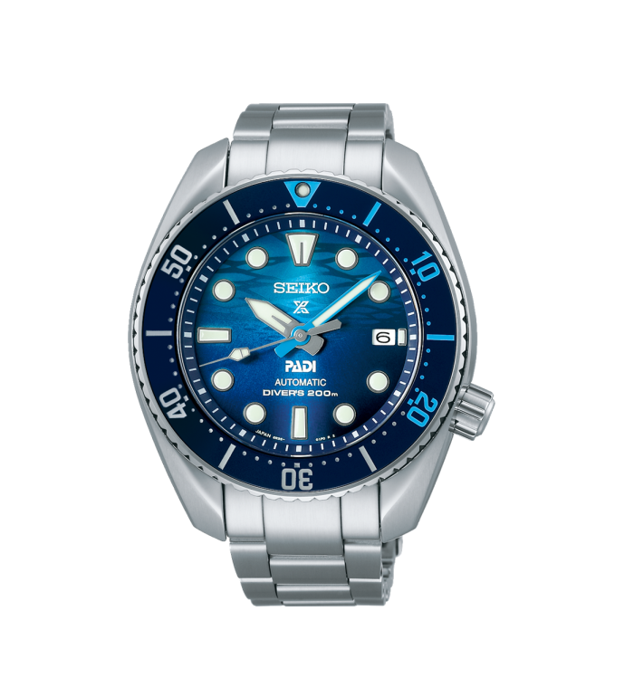 SEIKO PROSPEX GREAT BLUE SPECIAL EDITION SUMO PADI AUTOMATIC DIVER`S 45MM  SPB375J1