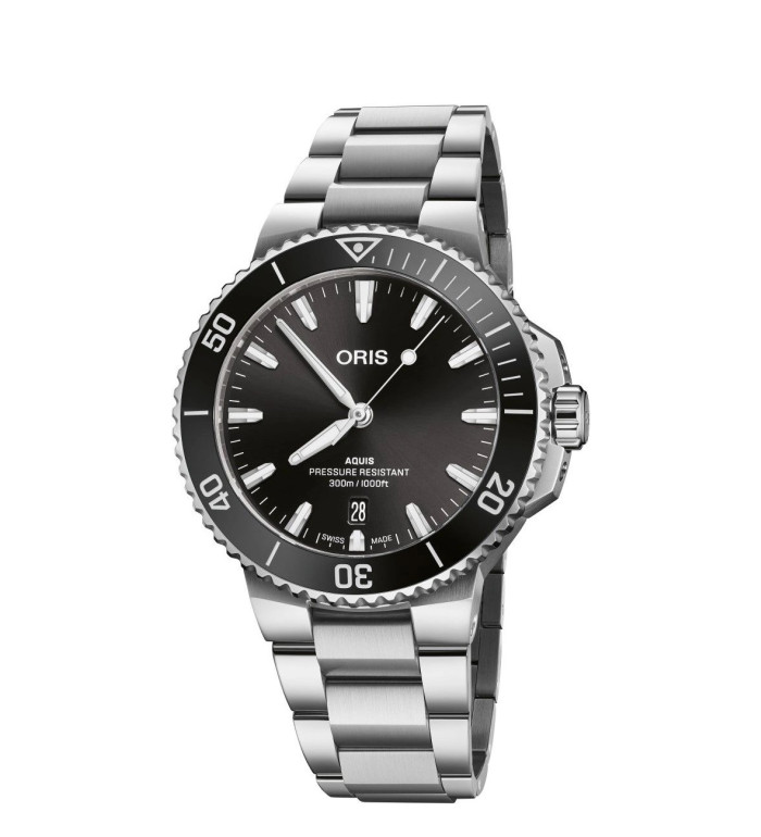 ORIS AQUIS DATE 41.5MM 733 7787 4154-07 8 22 04PEB