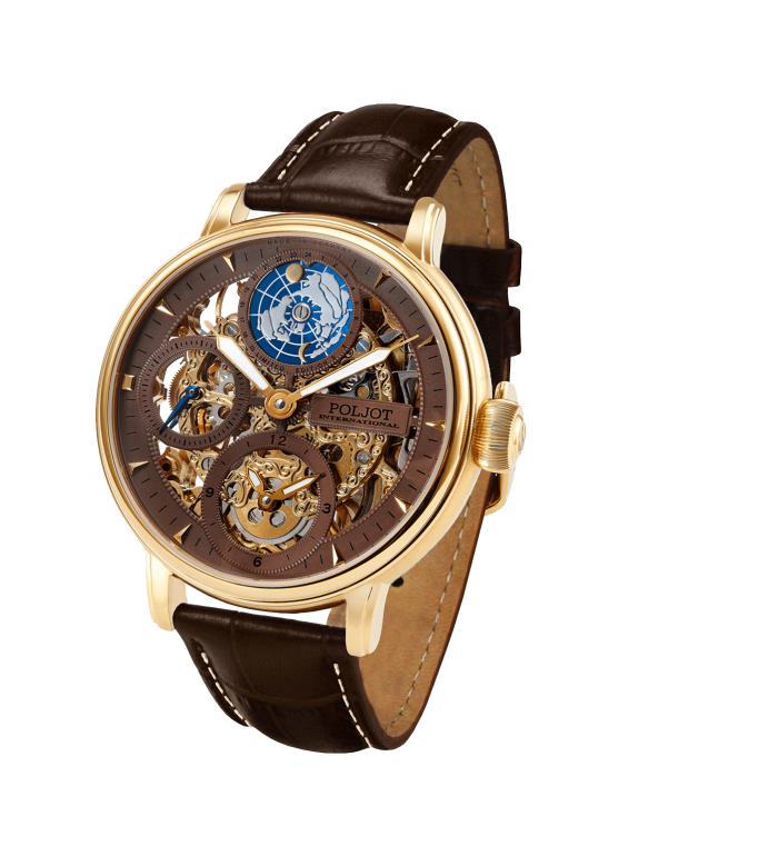 POLJOT INTERNATIONAL GLOBETROTTER 43MM LIMITED EDITION 300PIECES 9730.2940654