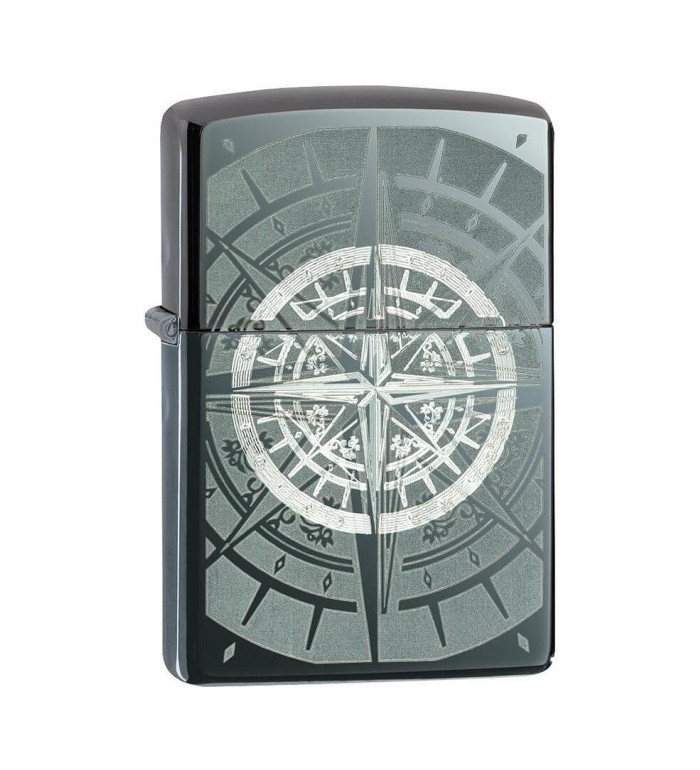 Запалка Zippo 29232 Black Ice® Compass