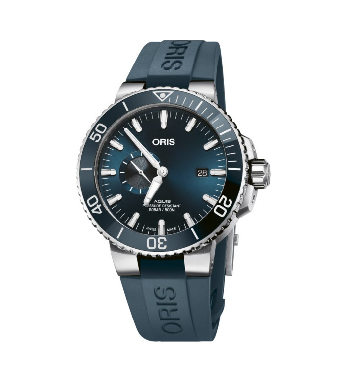 ORIS AQUIS DIVING SMALL SECOND DATE 45.5MM 743 7733 4155-07 4 24 69EB