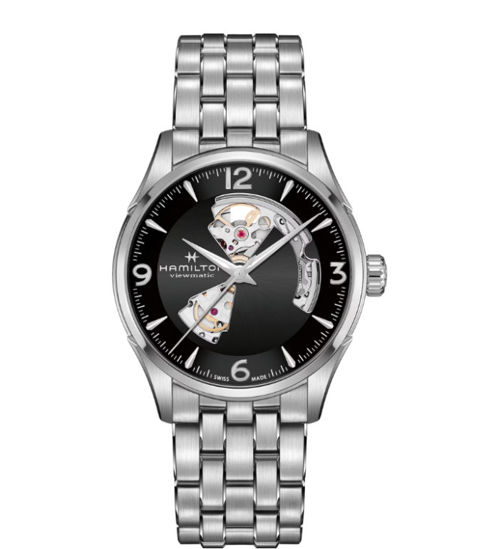 HAMILTON JAZZMASTER OPEN HEART AUTO 42MM H32705131