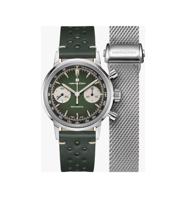 ЧАСОВНИК HAMILTON AMERICAN CLASSIC INTRA-MATIC CHRONOGRAPH H 40MM H38429861