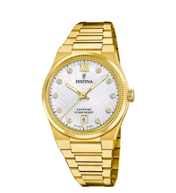 FESTINA SWISS MADE 35MM LADIES WATCH F20058/1