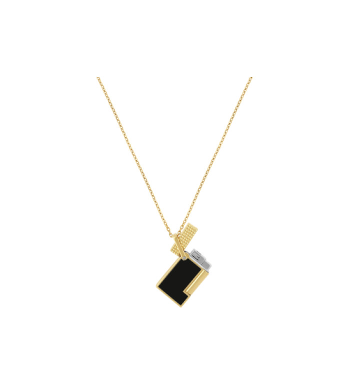 Запалка S.T.Dupont Lighter Necklace Lacquered Golden K27077CH