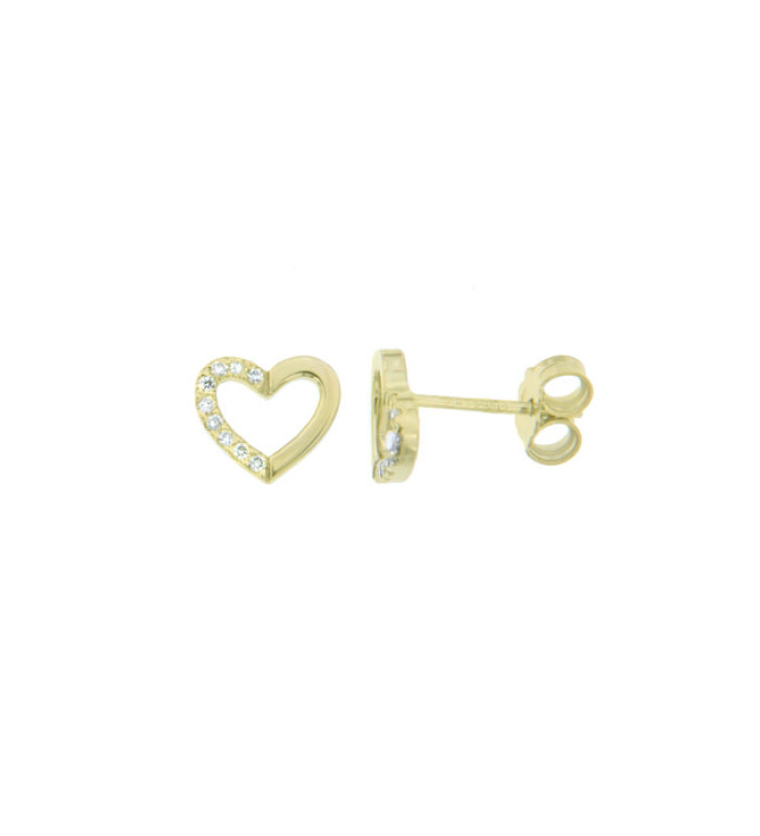 CARA DIAMANTI Златни обеци с диаманти BB0354Y/0.10ctsSI/H