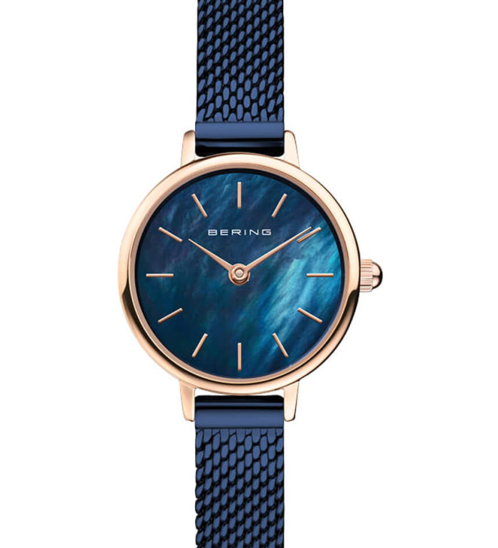 Дамски часовник Bering Classic Polished Rose Gold 11022-367