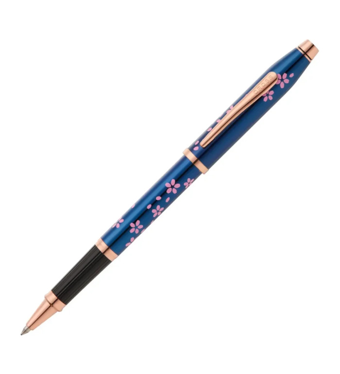 Cross Century II - Cherry Blossom Translucent Blue Lacquer ролер