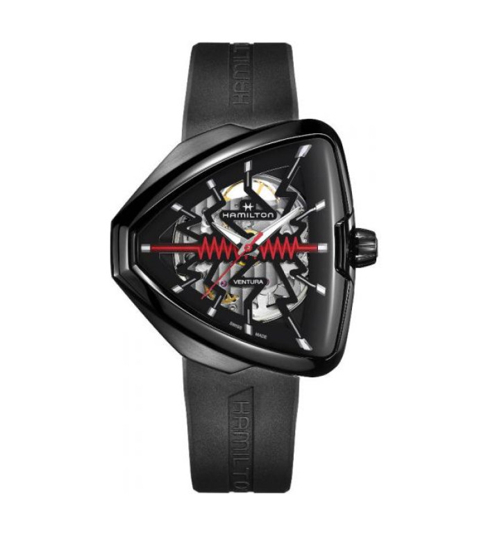 HAMILTON VENTURA ELVIS 80 SKELETON AUTO 42.5X44.6MM H24.535.331