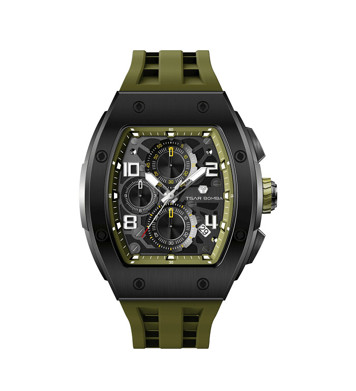 TSAR BOMBA T-Elemental Olive Green TB8224Q-06