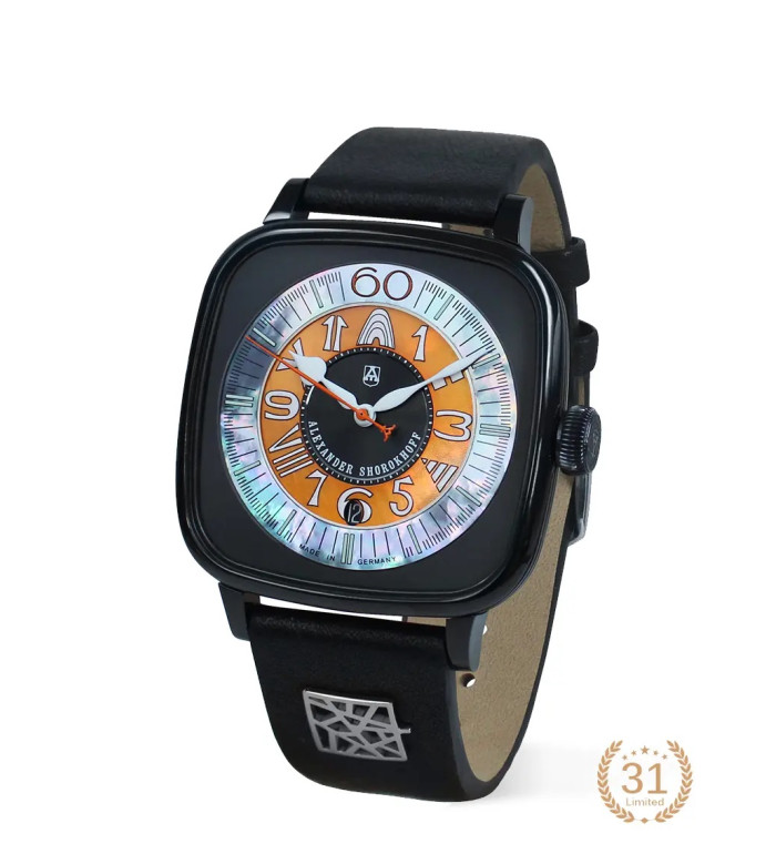 ALEXANDER SHOROKHOFF KANDY SPORT  41X41MM LIMITED EDITION 31PCS AS.KD02-SPS4