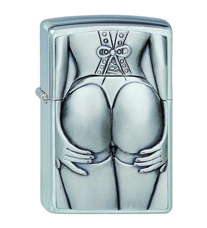 Zippo Stocking Girl Emblem запалка