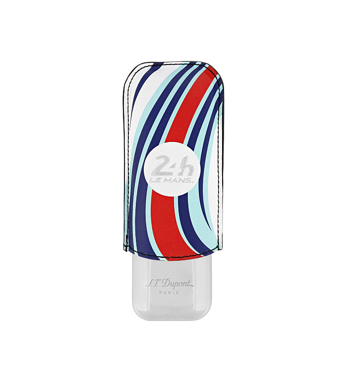 КАЛЪФ ЗА 2 ПУРИ S.T.DUPONT 24H DU MANS 2-CIGAR CASE WHITE / CHROME 183288
