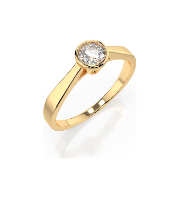 Cara пръстен с диамант 0.3 ct GIA сертификат K101-10010Y