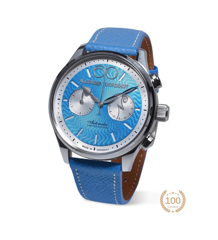 ALEXANDER SHOROKHOFF NEVA CHRONO 43.5MM LIMITED EDITION 100PCS AS.CA05-NEV3