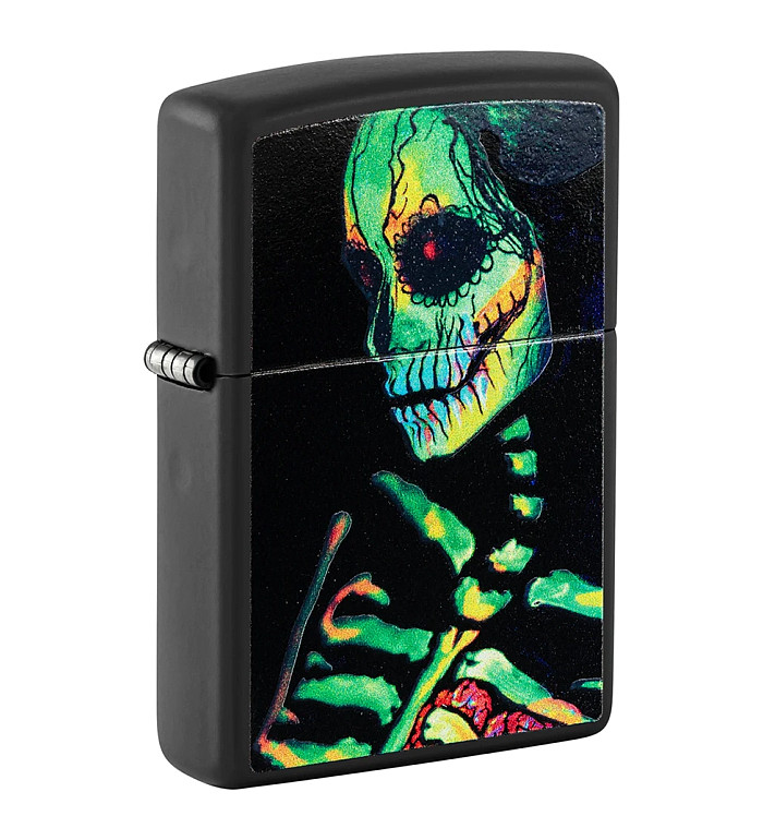 Zippo Sugar Skeleton Design запалка